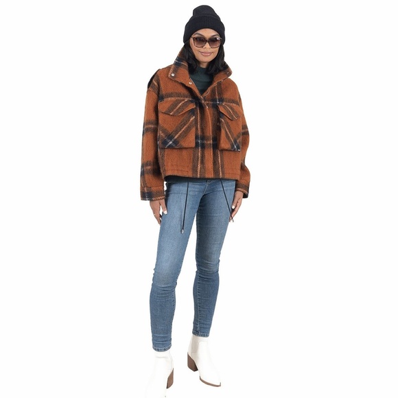 Nine West Jackets & Blazers - Nine West Bomber Shacket Size L